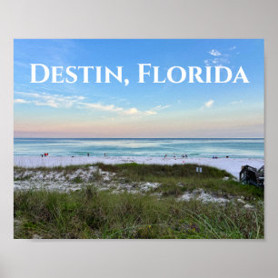 Destin Florida Beautiful Sunset Beach Fotografie Poster