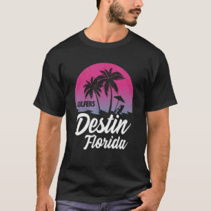 Destin Florida Coole Retro-Gulfers T-Shirt