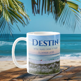 Destin Florida Custom Beach Vacation Keepake Kaffeetasse