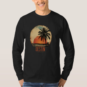 Destin Florida FL Beach Family Vacation Tropical S T-Shirt