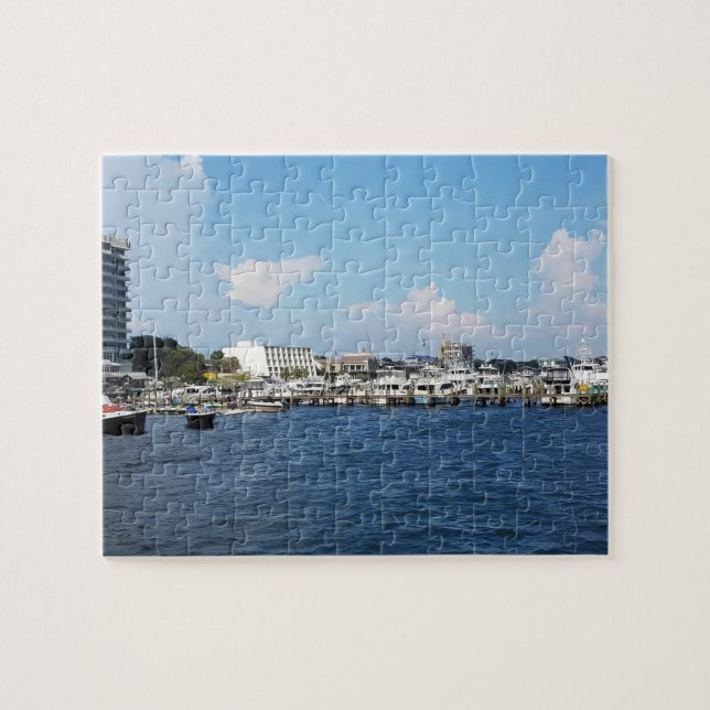 Destin Florida Marina Puzzle (Horizontal)