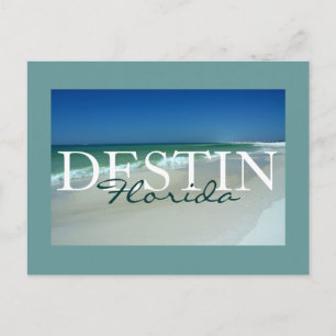 Destin, Florida matt Postkarte