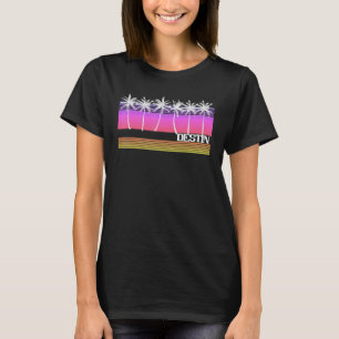 Destin Florida Retro Style Vintager Sonnenuntergan T-Shirt