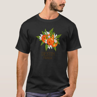 Destin Florida Strand FL Vintage Orangen Blüten Fl T-Shirt