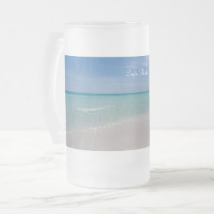 Destin Florida Strand Froster Bierkrug Mattglas Bierglas