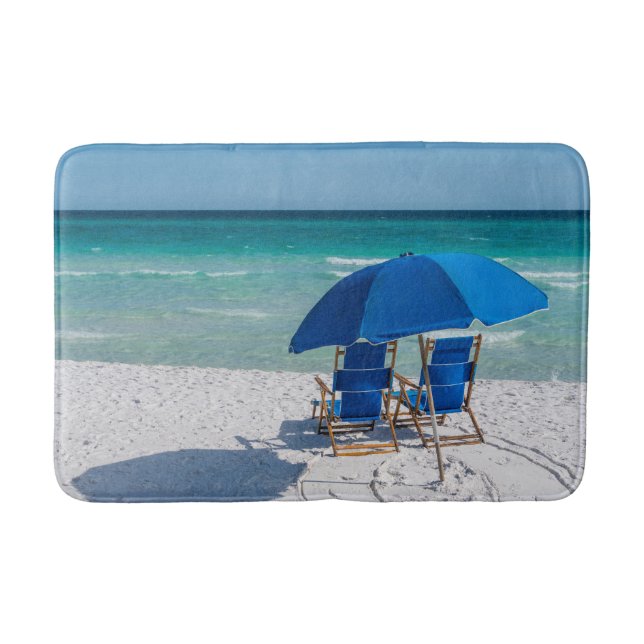 Destin Florida Stühle und Umbrella-Badematte Badematte (Vorderseite)