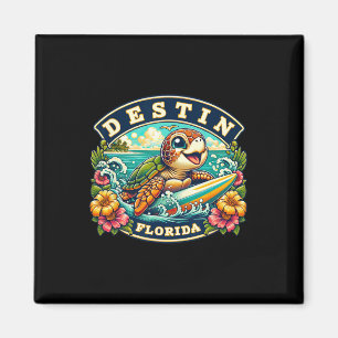 Destin Florida Süße Meeresschildkröte Surft Magnet