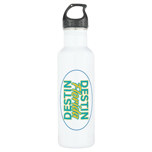 Destin Florida Water Bottle Edelstahlflasche (Vorderseite)