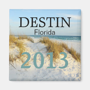 Destin Florida weißer Sandstrand - FERTIGEN Sie Magnet