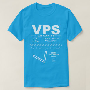 Destin Fort Walton Beach Airport VPS T-Shirt