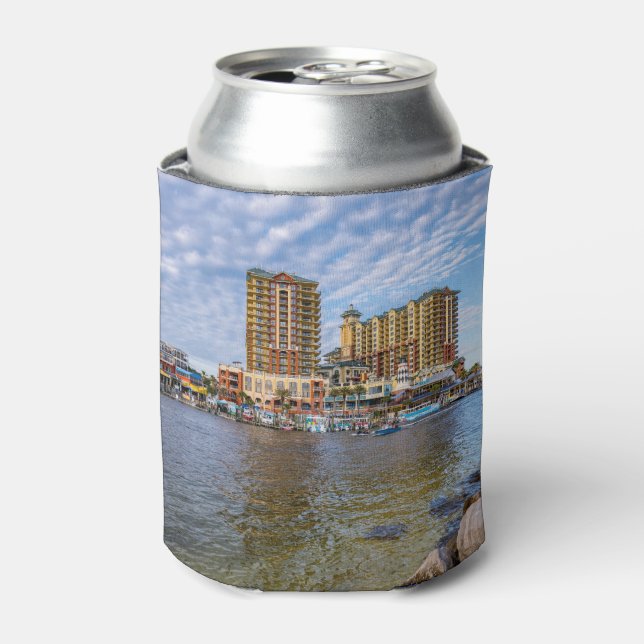 Destin Harbour Boardwalk Can Cooler Dosenkühler (Kanne Vorderseite)