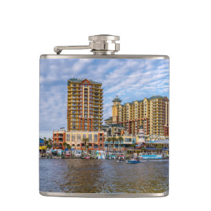 Destin Harbour Boardwalk Flask Flachmann
