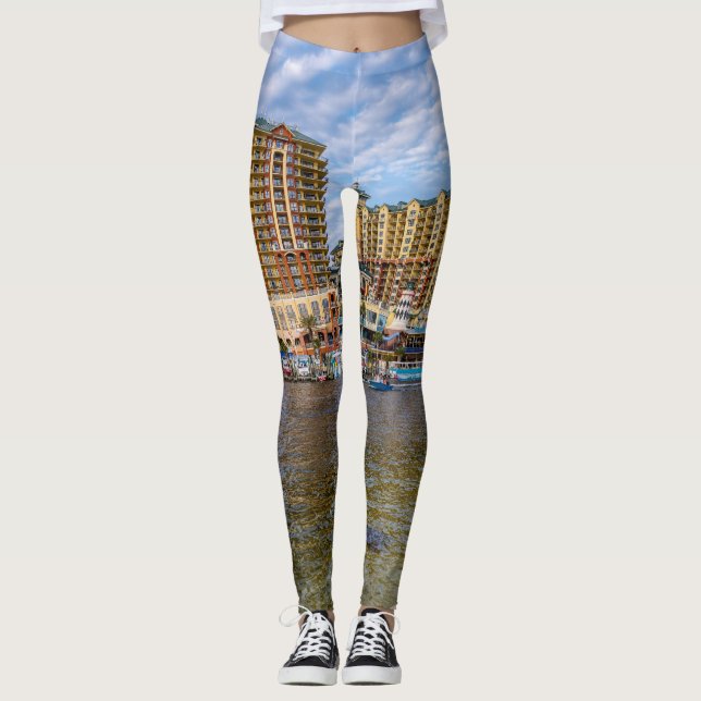 Destin Harbour Boardwalk Leggings (Vorderseite)