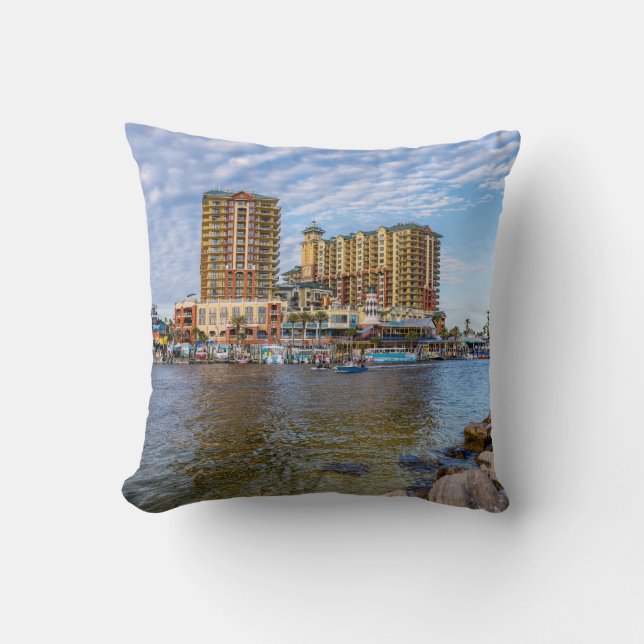 Destin Harbour Boardwalk Pillow Kissen (Vorderseite)