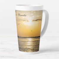 Destin Sonnenuntergang Und Hubschrauber Latte Tass