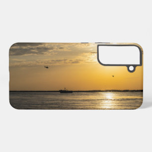Destin-Sonnenuntergang und Hubschrauber Samsung-Ha Samsung Galaxy Hülle