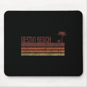 Destin Strand Florida Vintage 70er 80er Urlaub Män Mousepad