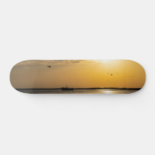 Destin Sunset Und Helikopter Skateboard