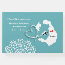 Destination Santorini Griechenland Hochzeit Gästebuch