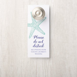 Destination Wedding Door Hanger Do Not Disturb Türanhänger