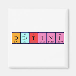 Destini Periodenmagnet-Magnet Magnet