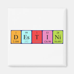 Destini Periodenmagnet-Magnet Magnet