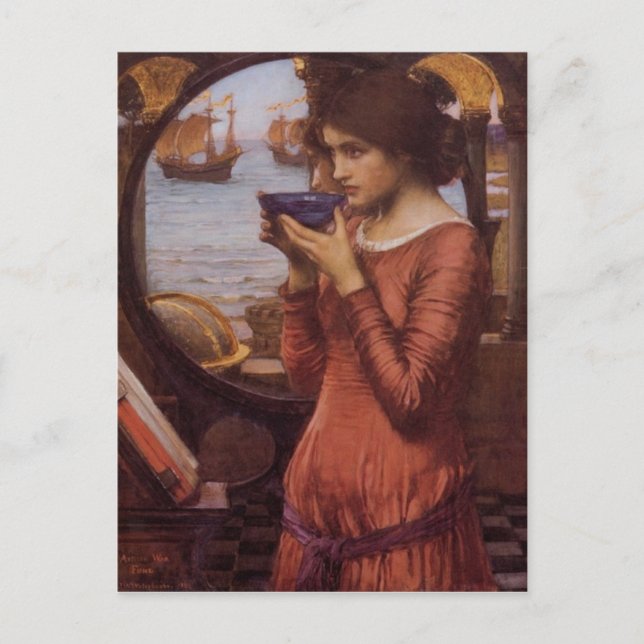 Destiny - John William Waterhouse - Destiny Postkarte (Vorderseite)