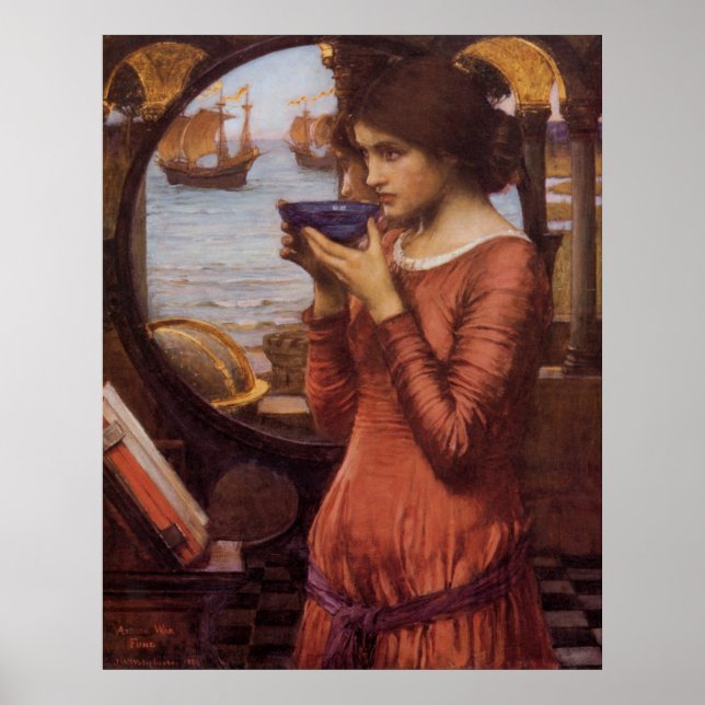 Destiny John William Waterhouse Poster (Vorne)