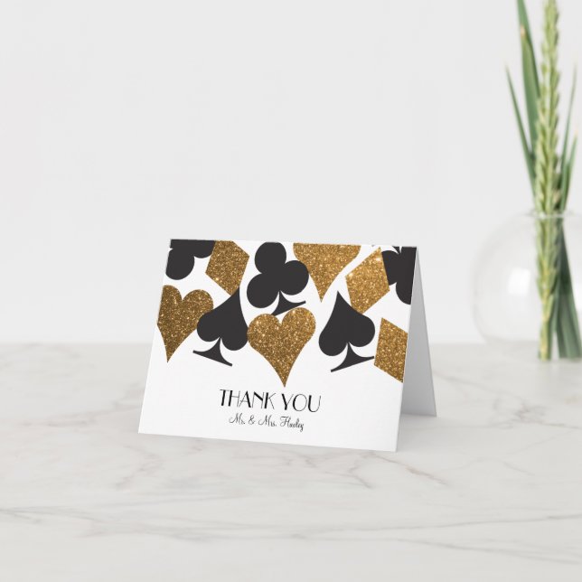 Destiny Las Vegas Vielen Dank Ihre Card Imitate Go Dankeskarte (Vorderseite)