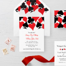 Destiny Las Vegas Wedding Einladung