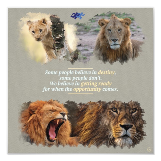 Destiny or opportunity? fotodruck (Vorne)