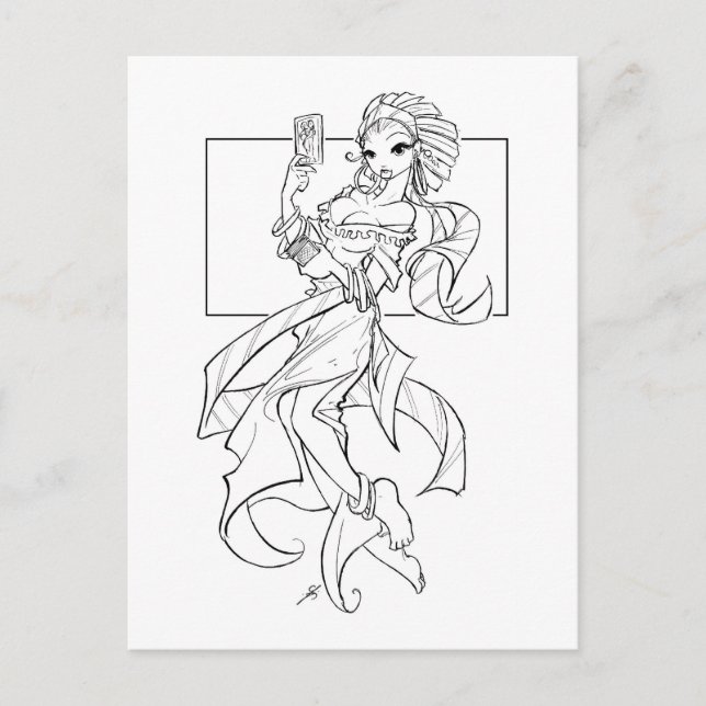 Destiny Postkarte (Vorderseite)