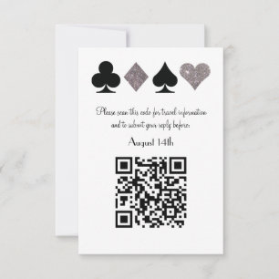 Destiny Silver Las Vegas Wedding QR Code Antwort