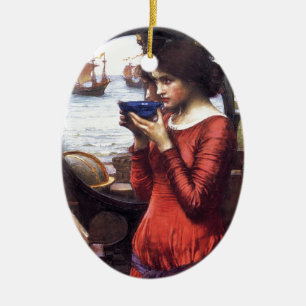 DESTiNY, von John William Waterhouse, 1900 Keramik Ornament