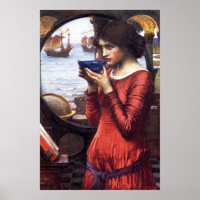 DESTiNY, von John William Waterhouse, 1900 Poster (Vorne)
