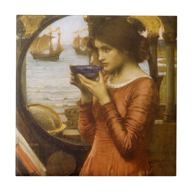 Destiny von John William Waterhouse Fliese (Vorderseite)