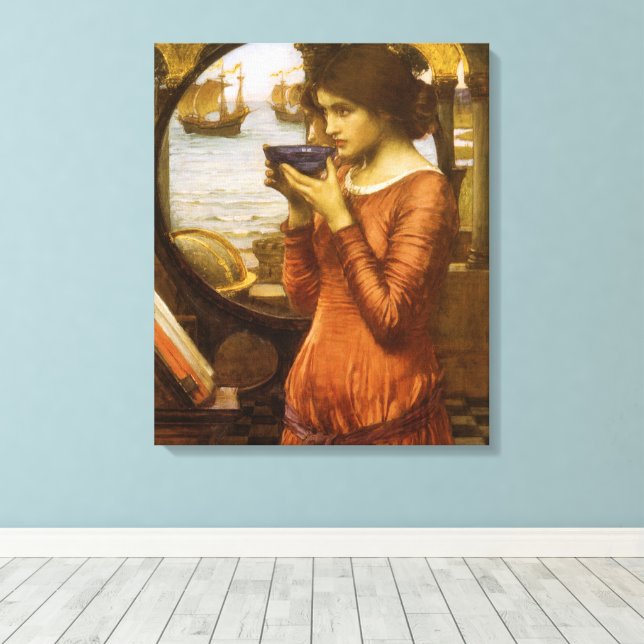 Destiny von John William Waterhouse Leinwanddruck (Insitu (Holzboden))