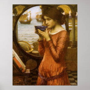 Destiny von John William Waterhouse Poster