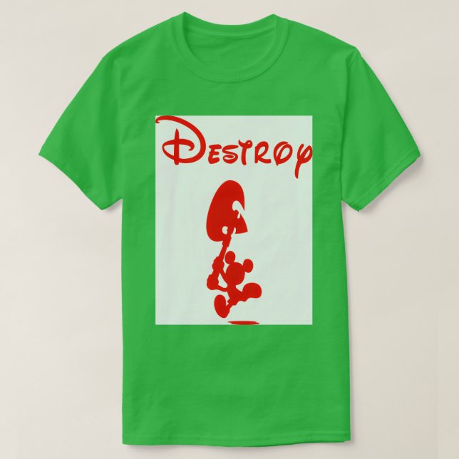 Destroy Classic TShirt (Design vorne)