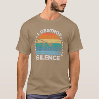 Destroy Silence Marching Bandrombonerombonist frei T-Shirt