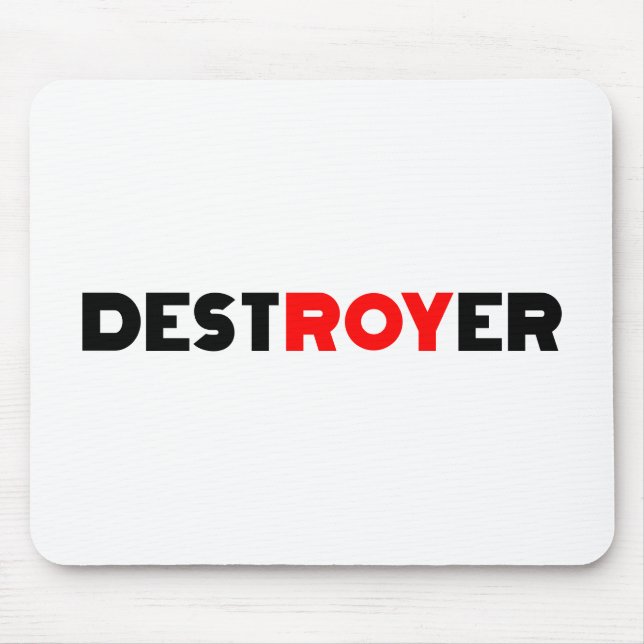 Destroyer Roy Mousepad (Vorne)
