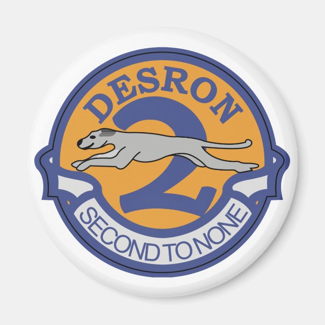 Destroyer Squadron DESRON - 2 Magnet (Vorne)