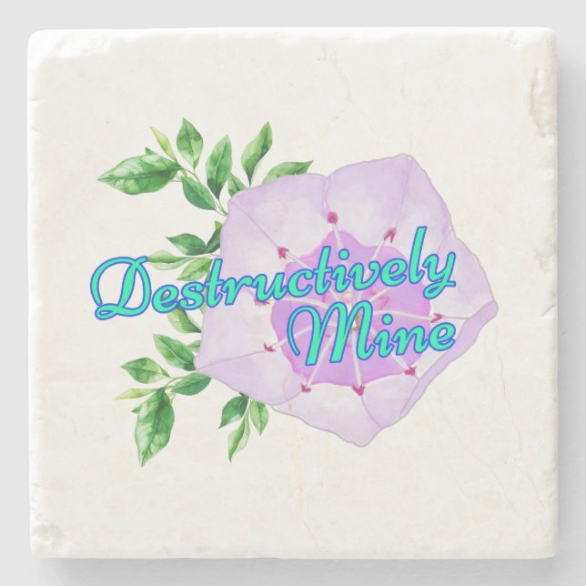 Destructively Mine Steinuntersetzer (Vorderseite)