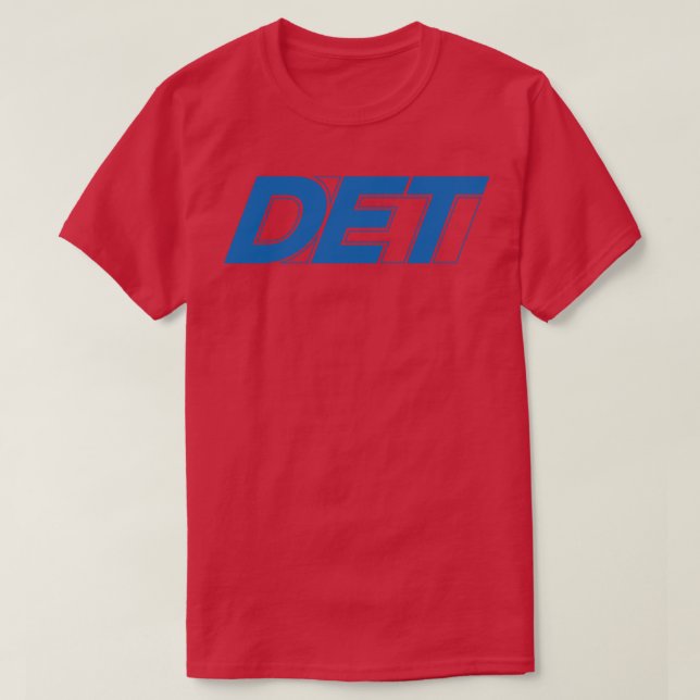 DET EXPRESS Blue T-Shirt (Design vorne)