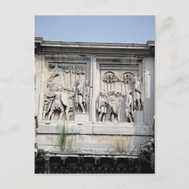 Detail aus dem Arch Constantine Postkarte (Vorderseite)