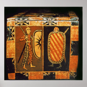 Detail aus einer Hochzeitskiste Poster