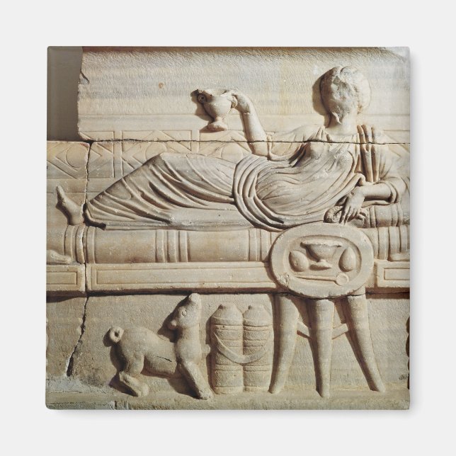 Detail aus Sarkophagen Magnet (Vorne)