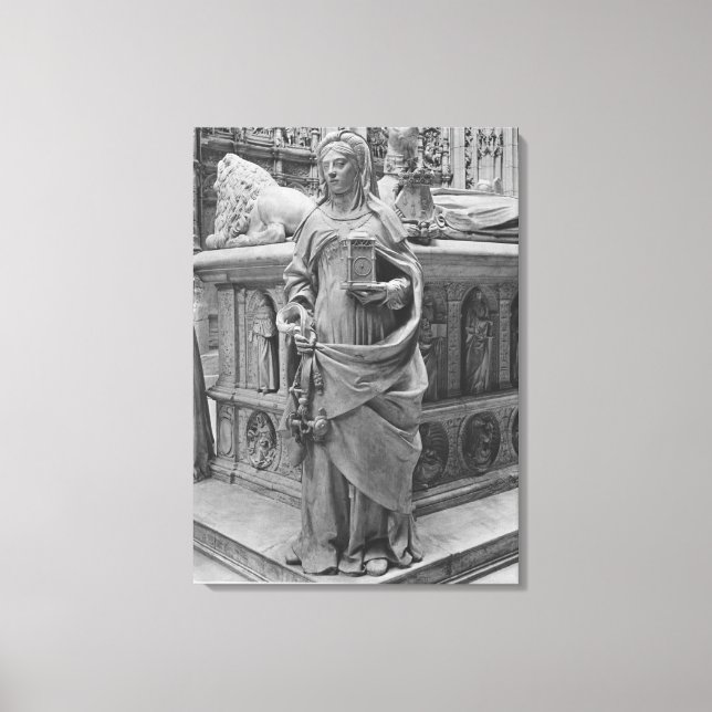 Detail der Dauer Leinwanddruck (Vorderseite)