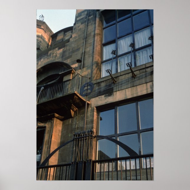 Detail der Eisenarbeit der � Poster (Vorne)