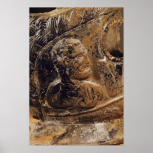 Detail der Gladiatorenmaske Poster